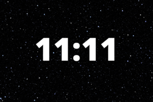 Qual significado de 11:11?