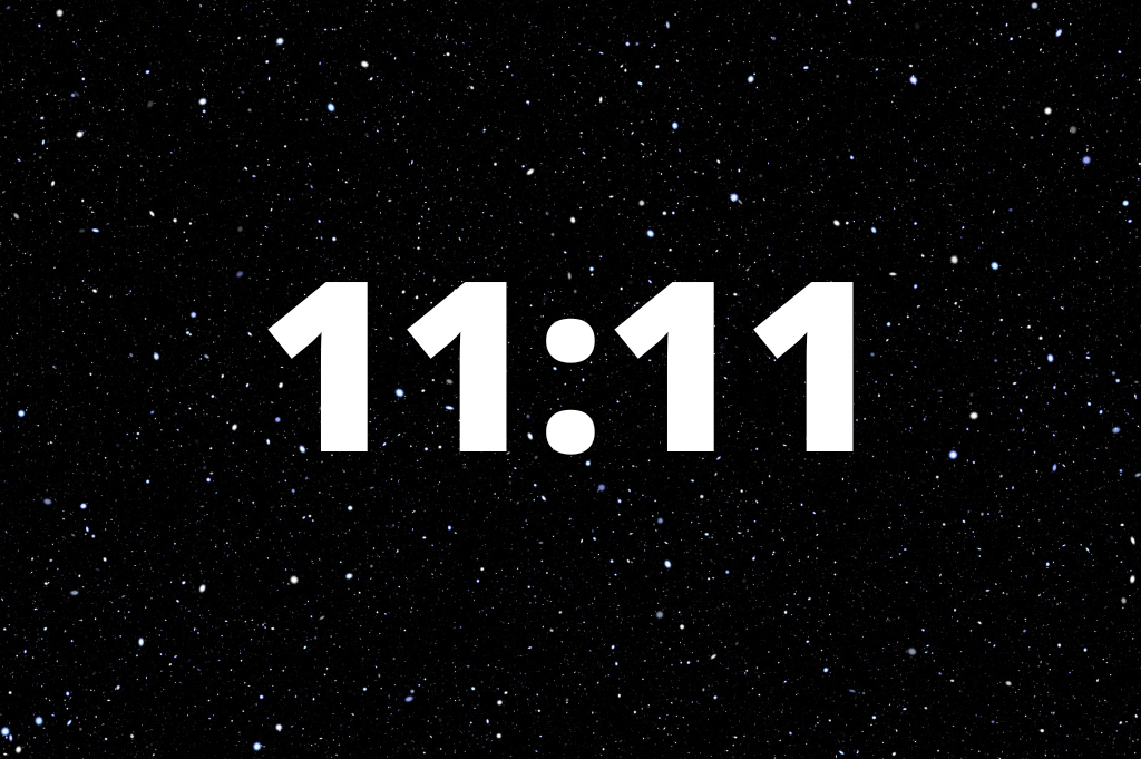 Qual significado de 11:11?