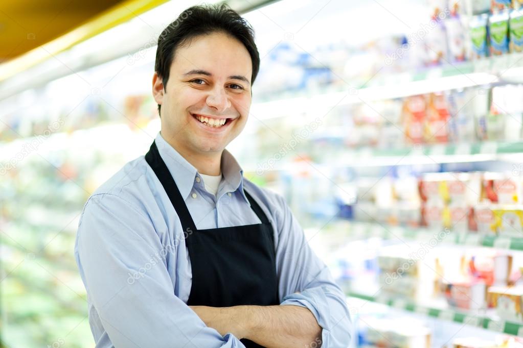 Shopkeeper portrait