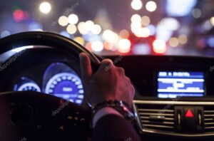 hands on wheel
