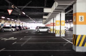Underground parking of cars